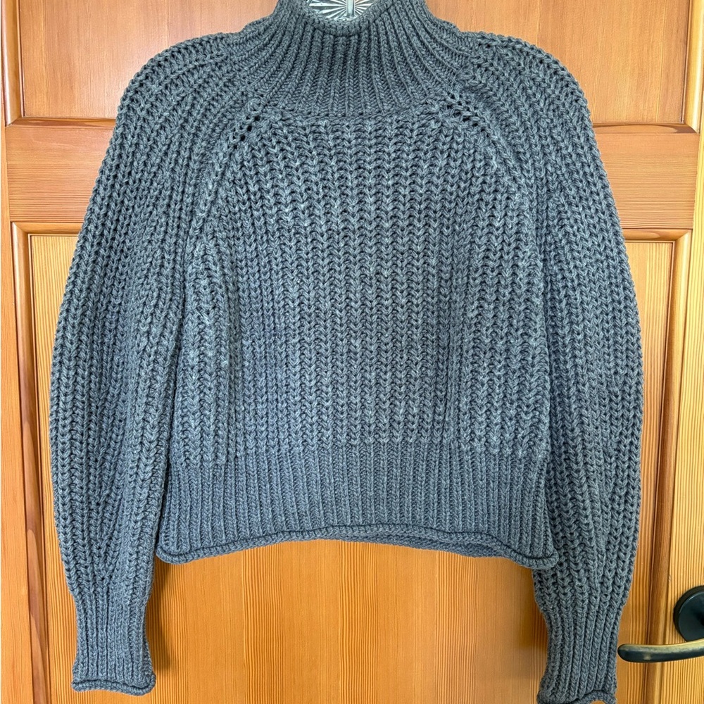 H&M Charcoal Turtleneck Sweater